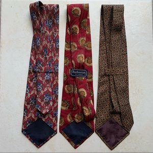 Bundle of Burberry ties